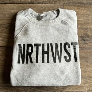 Wish You Were Northwest NRTHWST crewneck, small